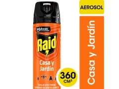 INSECTICIDA RAID CASA JARDIN 360 CC
