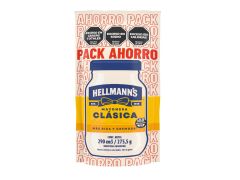 MAYONESA HELLMANNS PACK AHORRO 275 GR