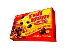 CHOCOLATE GEORGALOS MANI CON CHOCOLATE 40 gr