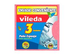 PAÑO VILEDA SUPER ABSORBENTE 3 UN