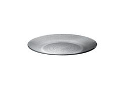 PLATO AQUA ESMERILADO PLAYO VIDRIO