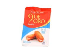 BUDIN 9 DE ORO MINI VAINILLA 210 GR