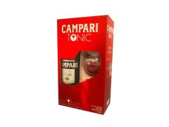 APERITIVO CAMPARI + COPA 750 cc