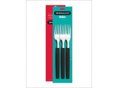 TENEDOR SIMONAGIO PLASTICO NEGRO 3 UN