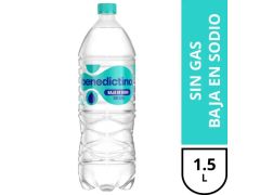 AGUA BENEDICTINO CON GAS 1.5 LT