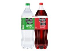 GASEOSA COCA COLA + SPRITE 2X2.25 LT