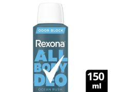 DESODORANTE MASCULINO REXONA ALL BODY OCEAN RUSH 150 ML