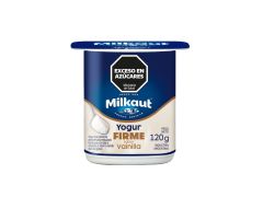 YOGHURT MILKAUT FIRME VAINILLA 120 GR