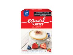 EDULCORANTE EQUALSWEET CLASICO 50 SOBRES